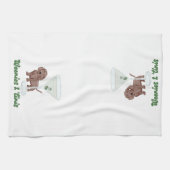 Linge De Cuisine Parti Weenies & Martinis (Horizontal)