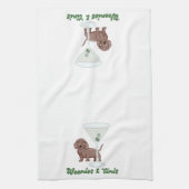 Linge De Cuisine Parti Weenies & Martinis (Vertical)