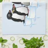 Linge De Cuisine Partie de pingouin (Plié)