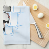 Linge De Cuisine Partie de pingouin (Quart Plié)