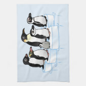 Linge De Cuisine Partie de pingouin (Vertical)