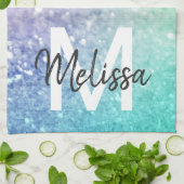 Linge De Cuisine Parties scintillant Bokeh Glamour Élégant (Plié)