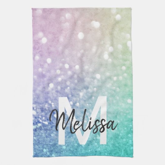 Linge De Cuisine Parties scintillant Bokeh Glamour Élégant (Vertical)