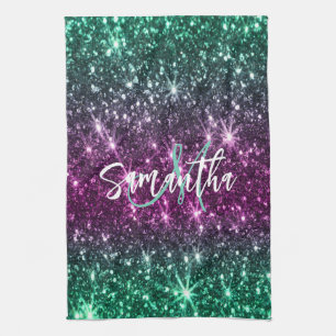 Linge De Cuisine Parties scintillant colorée