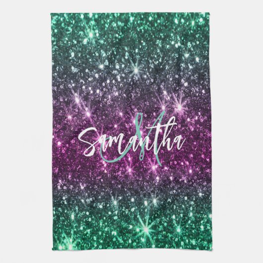 Linge De Cuisine Parties scintillant colorée (Vertical)