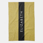 Linge De Cuisine Parties scintillant Or, Arrière - plan Parties sci (Vertical)