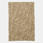 Linge De Cuisine Parties scintillant or en bronze chic (Vertical)