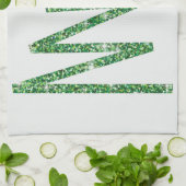 Linge De Cuisine Parties scintillant sapin de Noël (Plié)