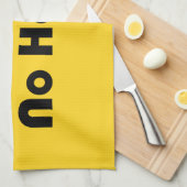 Linge De Cuisine Pas d'argent Pas de miel (Quart Plié)