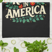 Linge De Cuisine Pas de rois en Amérique (Plié)