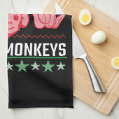 Linge De Cuisine Pas mon cirque, pas mes singes (Quart Plié)