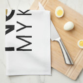 Linge De Cuisine Pas mon roi (Quart Plié)