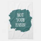 Linge De Cuisine Pas votre Habibi (Vertical)