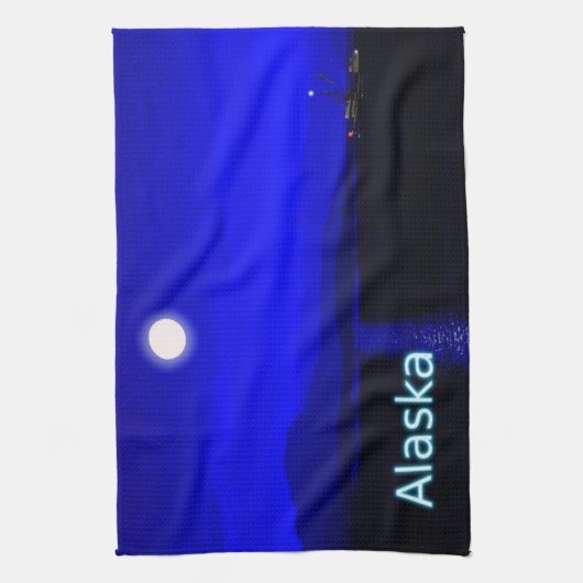 Linge De Cuisine Passage au clair de lune (Vertical)