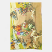 Linge De Cuisine PASSERELLES : Un tour sauvage de scooter - (Vertical)