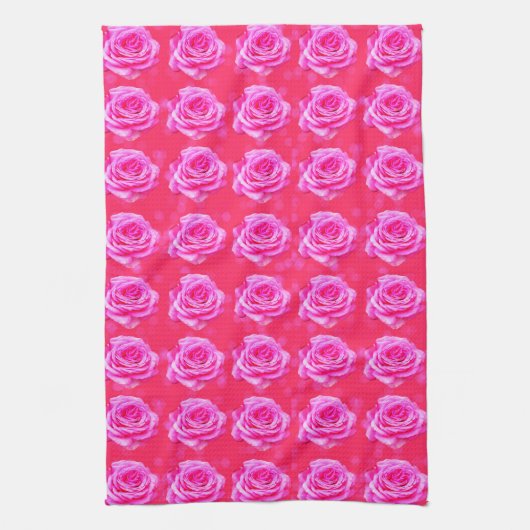 Linge De Cuisine Passion rose, (Vertical)