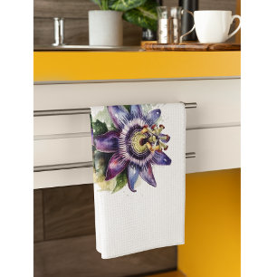 Linge De Cuisine Passionné Purple Passion Fleur