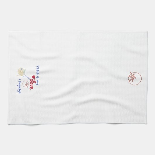 Linge De Cuisine Pasta noodle tomato cute (Horizontal)
