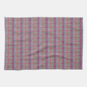 Linge De Cuisine Pastel Abstrait Art Tea Towel (Horizontal)