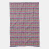 Linge De Cuisine Pastel Abstrait Art Tea Towel (Vertical)