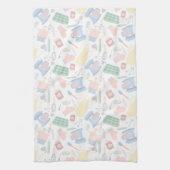 Linge De Cuisine Pastel Baking Thème desserts pâtisseries Arts (Vertical)