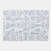 Linge De Cuisine Pastel Blue Mandala (Horizontal)
