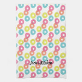 Linge De Cuisine Pastel Foodie Cereau Floatie Loops Moderne (Vertical)