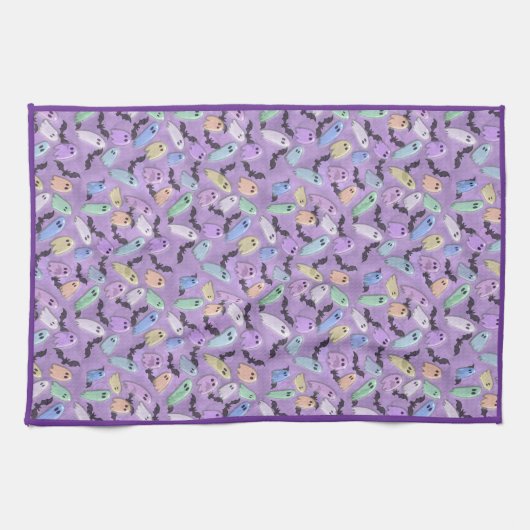 Linge De Cuisine Pastel Ghosts Apron cuisine essentielle (Horizontal)