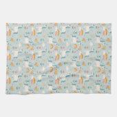 Linge De Cuisine Pastel mignon Rainbow Unicorn Motif (Horizontal)
