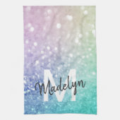 Linge De Cuisine Pastel Parties scintillant Bokeh ContexteGlam Eleg (Vertical)