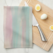 Linge De Cuisine Pastel Rose & Vert Esthétique - Maroc Hills Range (Quart Plié)