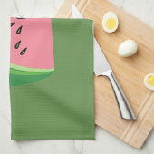 Linge De Cuisine Pastèque (Quart Plié)