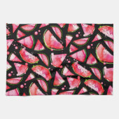 Linge De Cuisine Pastèque à l'aquarelle 2 (Horizontal)