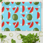 Linge De Cuisine Pastèque avec tranche (Plié)