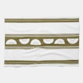 Linge De Cuisine Pastèque Luxe Rayures Jacquard (Horizontal)