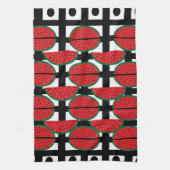 Linge De Cuisine Pastèque motif géométrique de fruit d'été (Vertical)