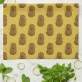 Linge De Cuisine Patate Heureuse (Plié)