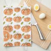 Linge De Cuisine Patch Citrouille de chute Monogram (Quart Plié)