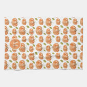 Linge De Cuisine Patch Citrouille de chute Monogram (Horizontal)