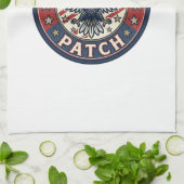 Linge De Cuisine Patch de liberté patriotique Broderie (Plié)