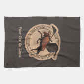 Linge De Cuisine Patch Flying Moose Aviation (Horizontal)