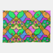 Linge De Cuisine Patches et boutons Halloween (Horizontal)