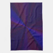 Linge De Cuisine Patchwork circulaire de dégradé bleu à pourpre (Vertical)