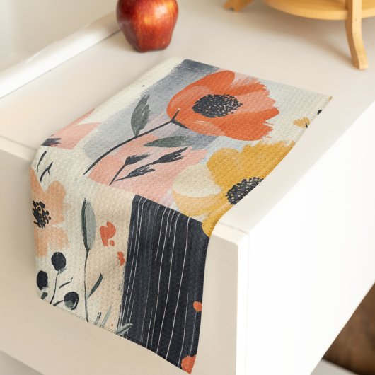 Linge De Cuisine Patchwork de Boho Floral