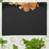 Linge De Cuisine Patchwork de canard mignon pour la fête d'Hallowee (Plié)