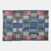Linge De Cuisine Patchwork Denim (Horizontal)