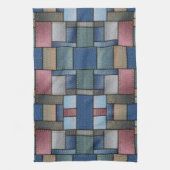 Linge De Cuisine Patchwork Denim (Vertical)