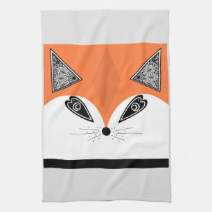 Linge De Cuisine Patchwork Fox, applique Fox, Fox