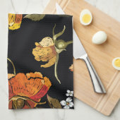 Linge De Cuisine Patchwork Gentl : dessin manuel (Quart Plié)