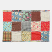 Linge De Cuisine Patchwork Kitchen Towel 16" x 24" (Horizontal)
